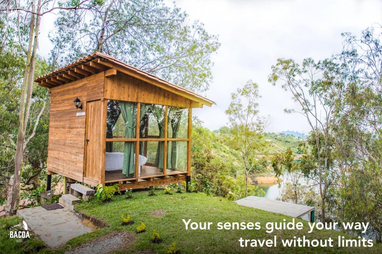 Bacoa Hostel Guatapé Dış mekan fotoğraf