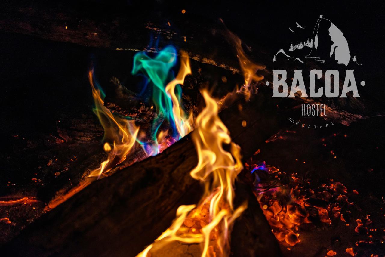 Bacoa Hostel Guatapé Dış mekan fotoğraf