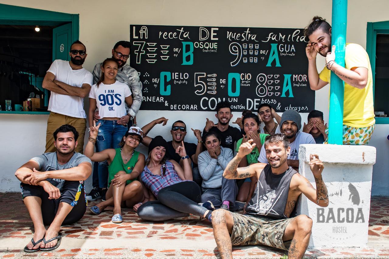 Bacoa Hostel Guatapé Dış mekan fotoğraf