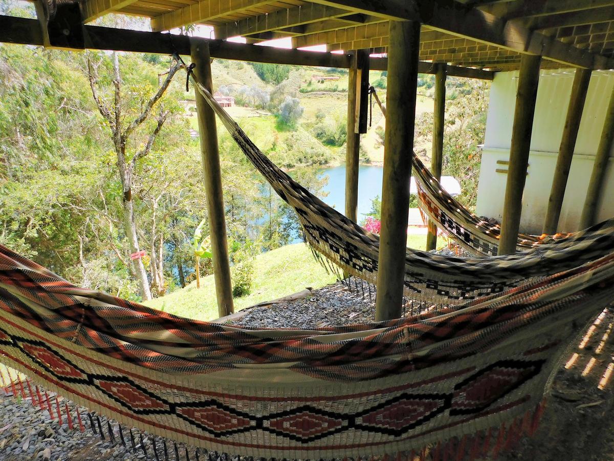 Bacoa Hostel Guatapé Dış mekan fotoğraf