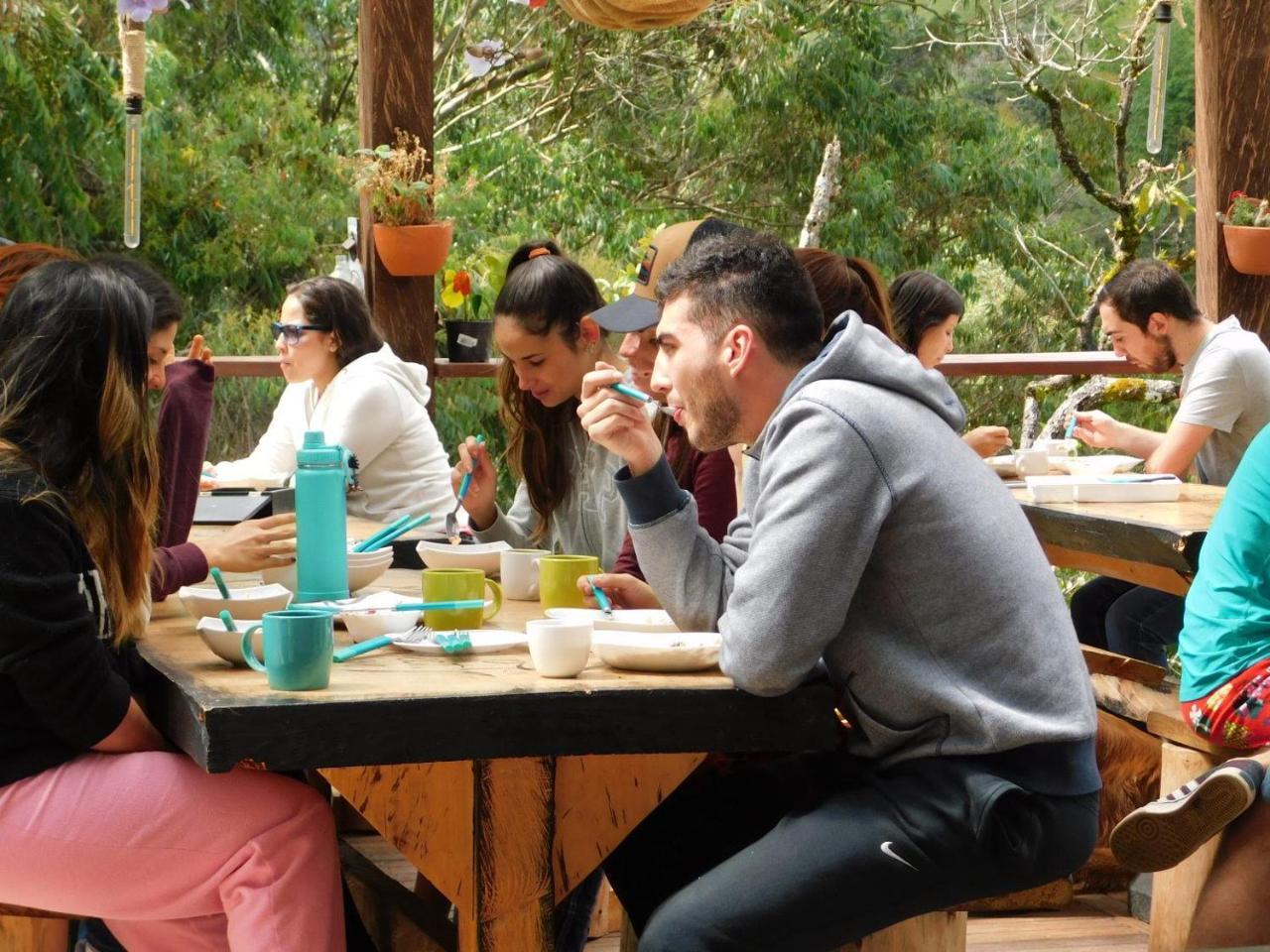 Bacoa Hostel Guatapé Dış mekan fotoğraf