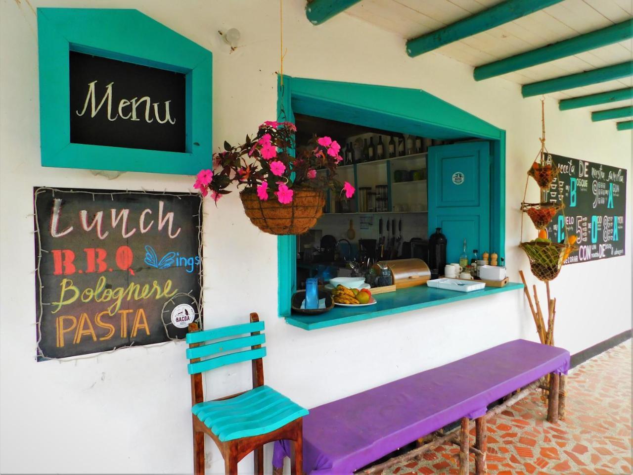 Bacoa Hostel Guatapé Dış mekan fotoğraf