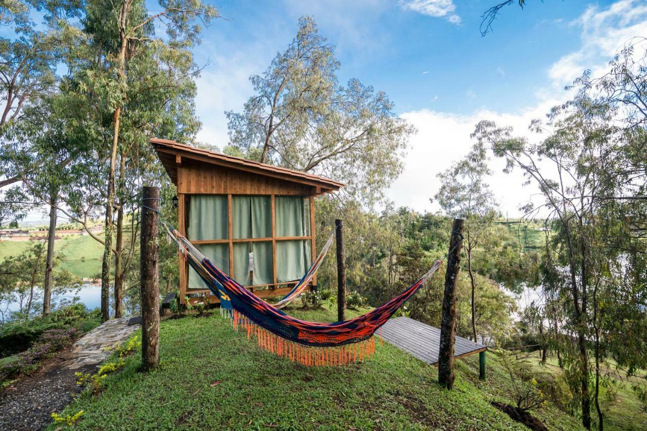 Bacoa Hostel Guatapé Dış mekan fotoğraf