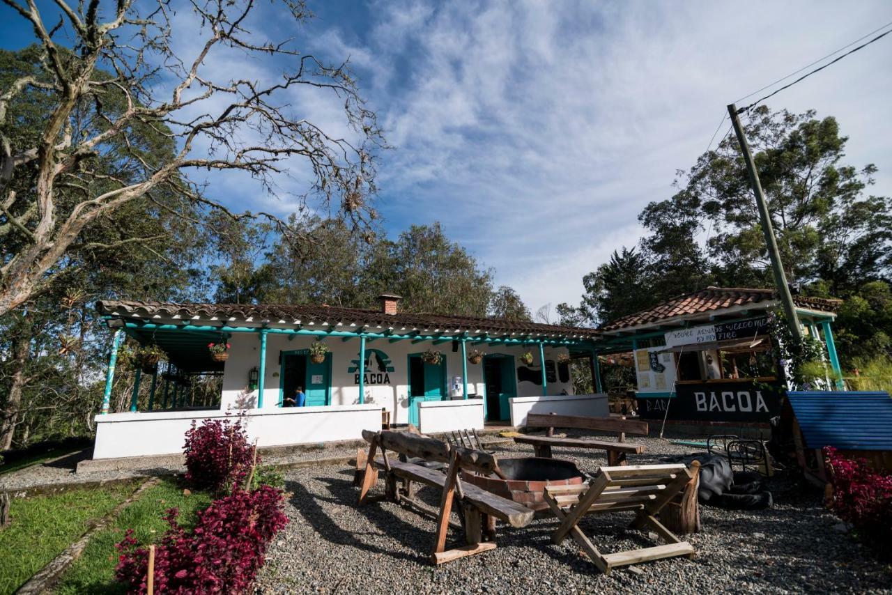 Bacoa Hostel Guatapé Dış mekan fotoğraf